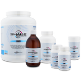 Meal Replacement Weight Loss Shake Chocolate, Omega 3 Fish Oil Capsules, EFA, Vitamin D, CoQ10, Probiotic, B Complex and Multi Mineral Complex