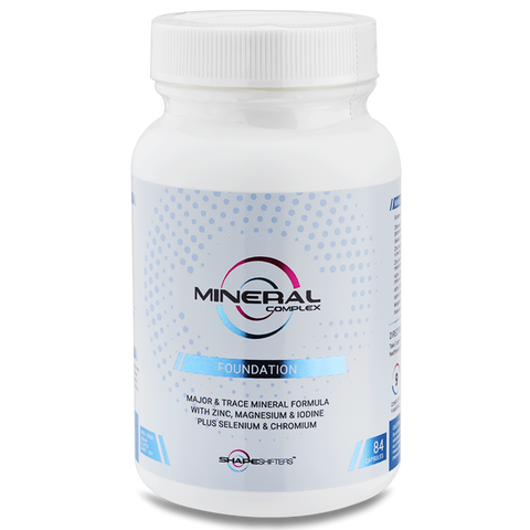 Multi Mineral Complex Capsules, Magnesium, Zinc, Selenium, Iodine Ingredients suitable for Vegans