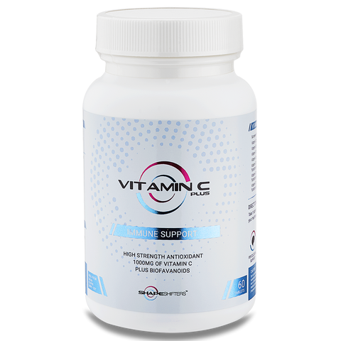 Shake Shifters Vitamin C+ 1000mg Tablets with Bioflavanoids suitable for Vegans