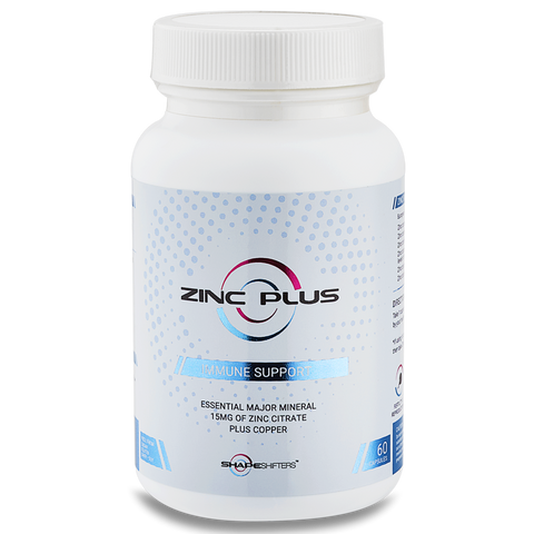 Shake Shifters Zinc Plus The Best Zinc Supplement in Capsules, suitable for Vegans