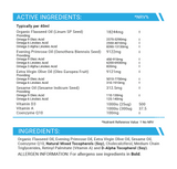Shake Shifters Essential Oils+ Ingredients Omega 369 EFA Blend, Vitamin D, Vitamin A and Coenzyme Q10 - CoQ10