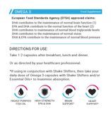 Shake Shifters Omega 3 Fish Oil Capsules Directions