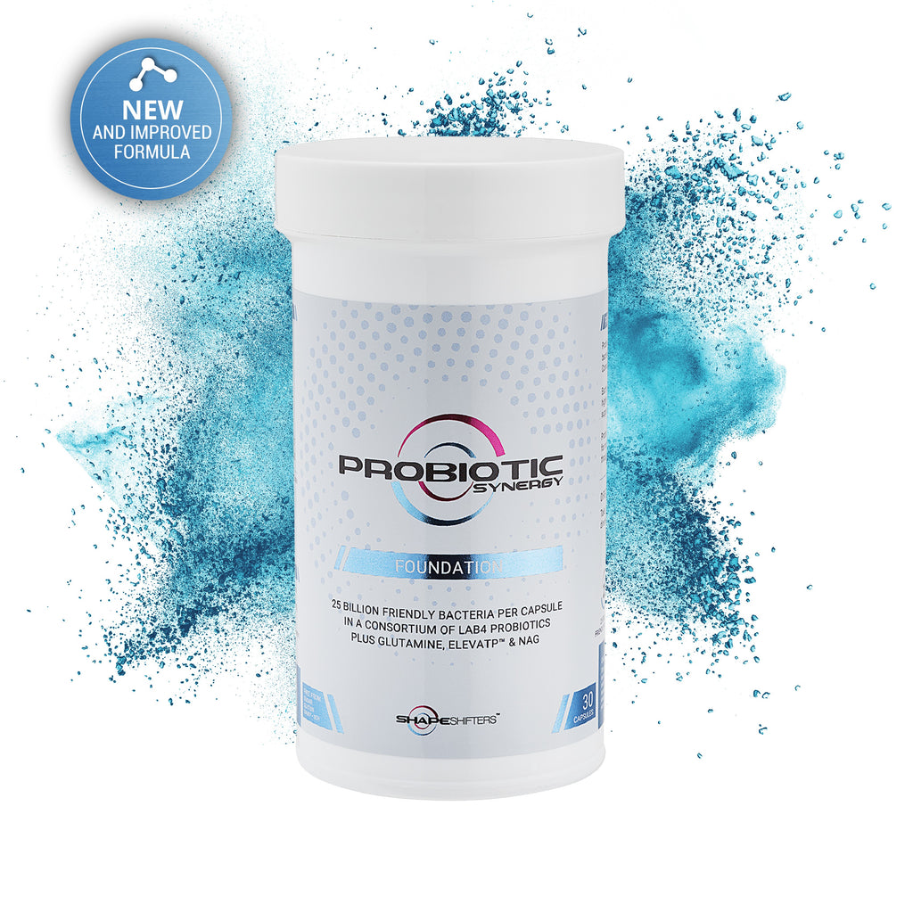 Probiotic Synergy | LAB4 Lactobacillus Probiotic in Vegetarian Capsules ...